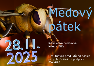 Pozvánka na Medový pátek 28. 11.
