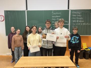 Soutěž v anglickém jazyce – školní kolo