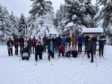 Kvinta zdraví z lyžáku