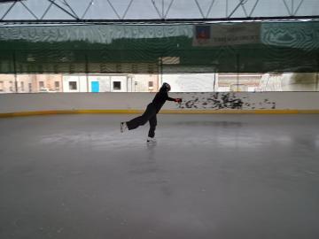 Malý gympl dnes bruslí