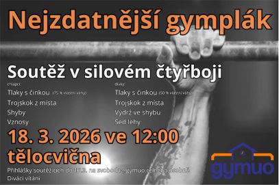 Silový 4boj – přihlašování do 16. 3.