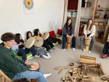 KVARTA NAVŠTÍVILA MUZIKOTERAPII