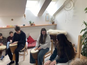 KVARTA NAVŠTÍVILA MUZIKOTERAPII