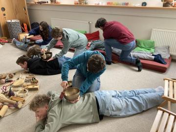 KVARTA NAVŠTÍVILA MUZIKOTERAPII