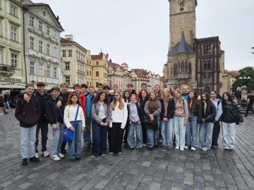 Kvarta zdraví z dějepisné exkurze do Prahy