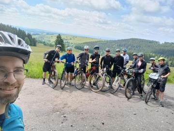 Pozdrav z cyklistického kurzu v Pastvinách