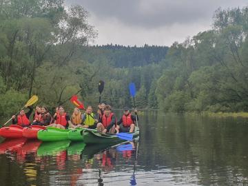Pozdrav z cyklistického kurzu v Pastvinách