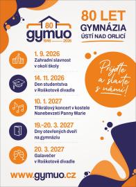 80 let gymnázia - harmonogram