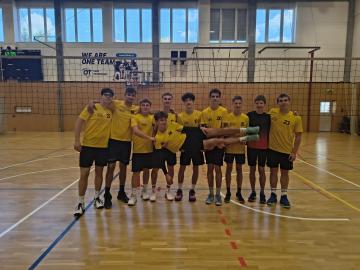 Historický postup do krajského finále ve volejbalu SŠ
